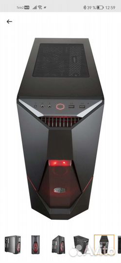 Корпус ATX Cooler Master MasterBox K500lred FAN