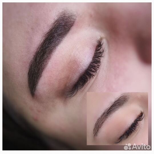 Перманентный макияж бровей губ и межресничка