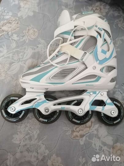 Роликовые коньки р. 37 женские новые reaction