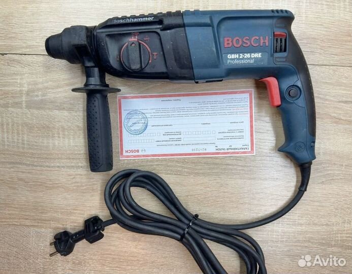 Перфоратор bosch gbh 2-26dre б/у