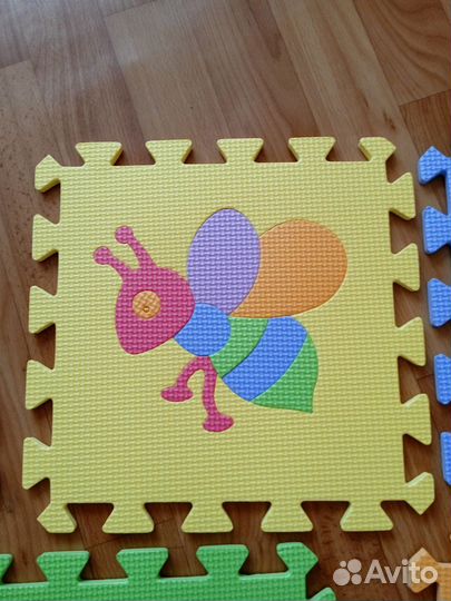 Мягкий коврик пазл