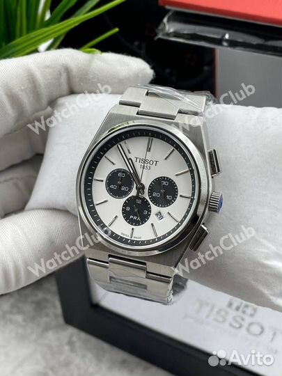 Мужские часы Tissot PRX с подсветкой стрелок