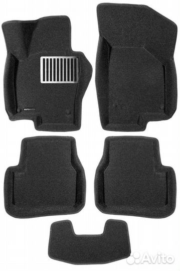 Автомобильные коврики 3D euromat W passat B6