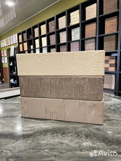 Лицевой кирпич серый дерево Железногорский 1нф