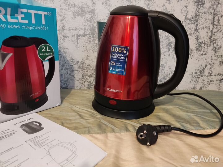 Электро чайник Scarlett новый в упаковке