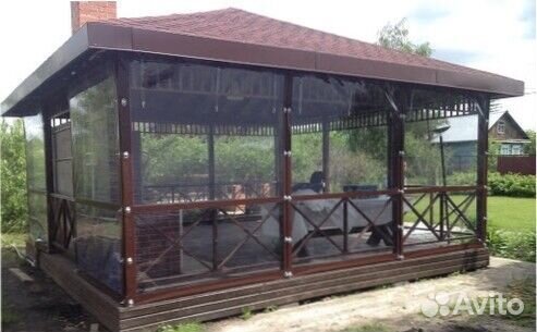 Мягкие гибкие жидкие окна с москитными пвх сетками