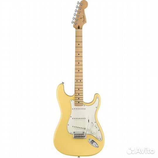 Новый Fender Player Stratocaster MN Buttercream