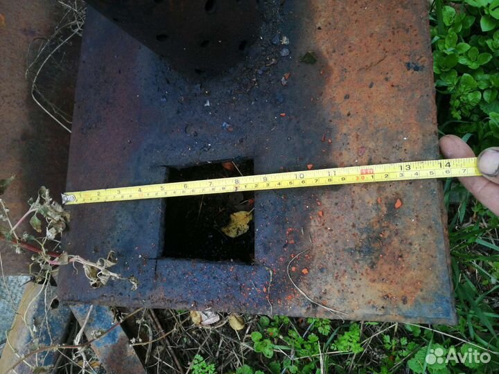 Буржуйка на отработке