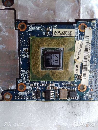 Видеокарты на ноутбук Acer 5520,5720 запчасти