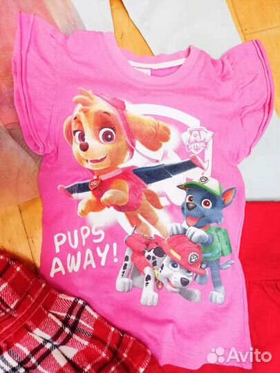 Пакет одежды для девочки 116