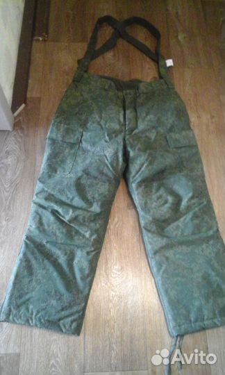 Военная форма (штаны ватные) камуфляжные (цифра)