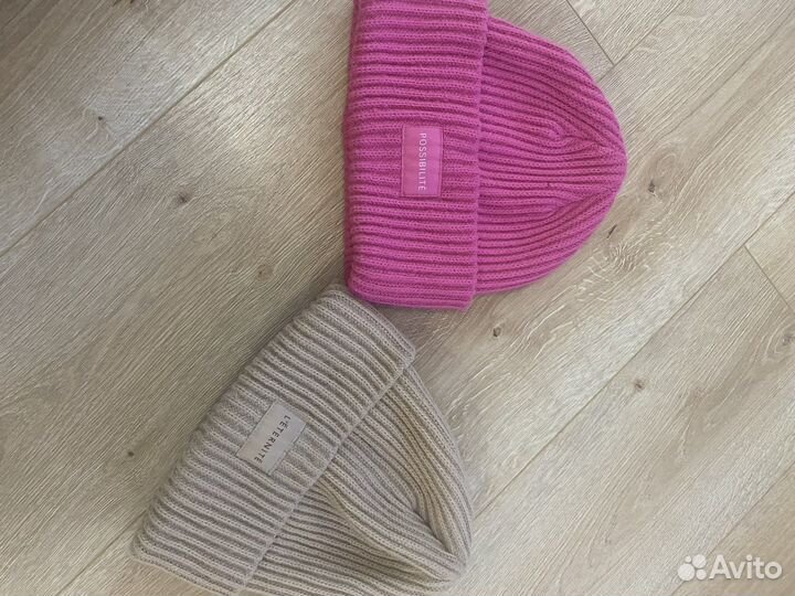 Шапка hm. Только розовая