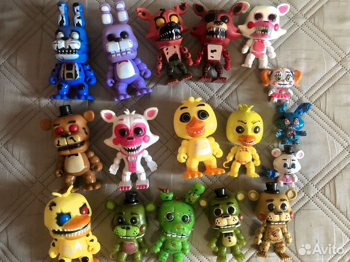 Фигурки аниматроников 17 шт