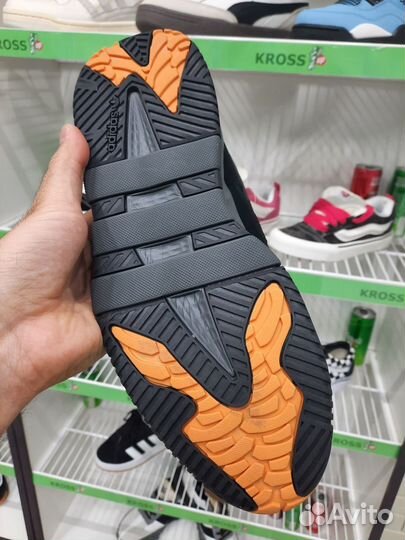 Adidas Niteball Black Orange (Арт.58510)