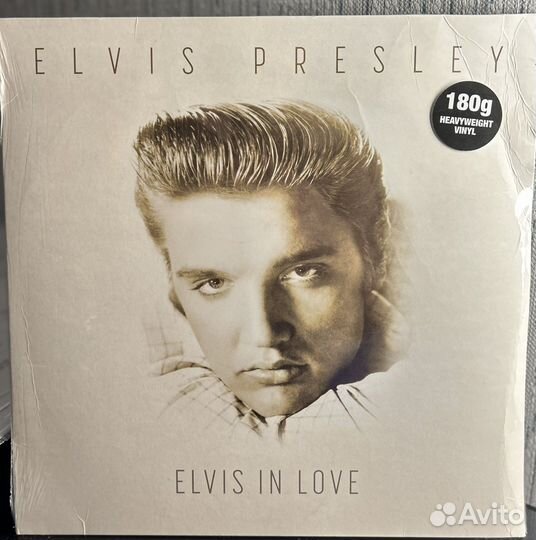 Elvis Presley - Elvis in love виниловая пластинка