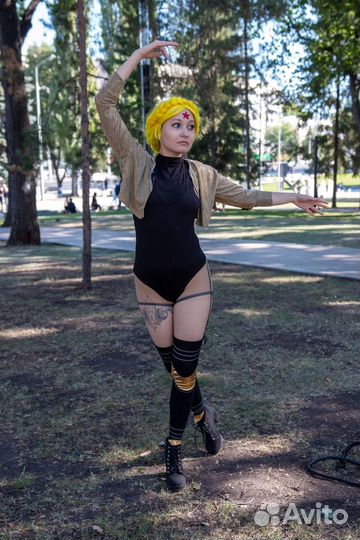 Парик блонд искусственный для косплея