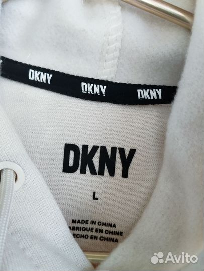L, Толстовка dkny, оригинал, унисекс