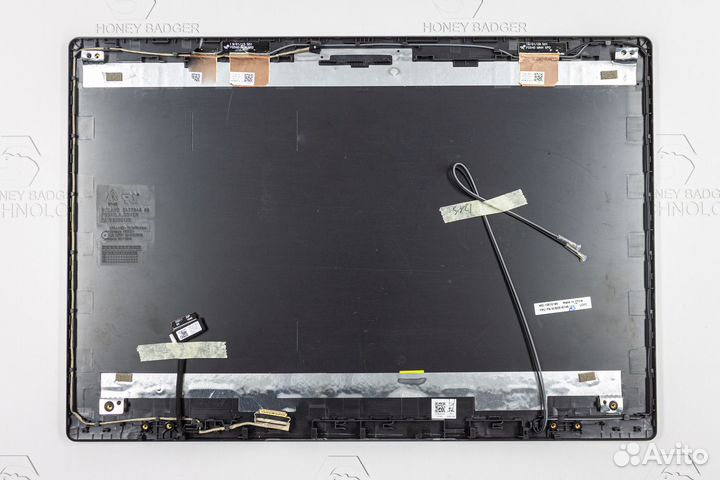 Крышка Lenovo L340-15IWL с кабелем и антенной