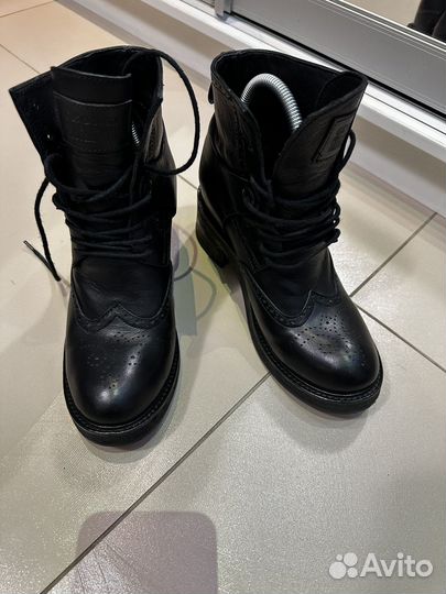 Ботильоны натуральная кожа