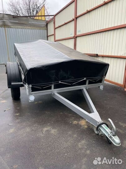 Прицеп фермер 1.95*1.25 с тентом без колес
