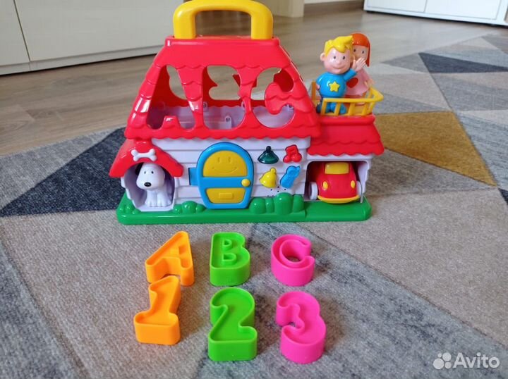 Домик сортер интерактивный