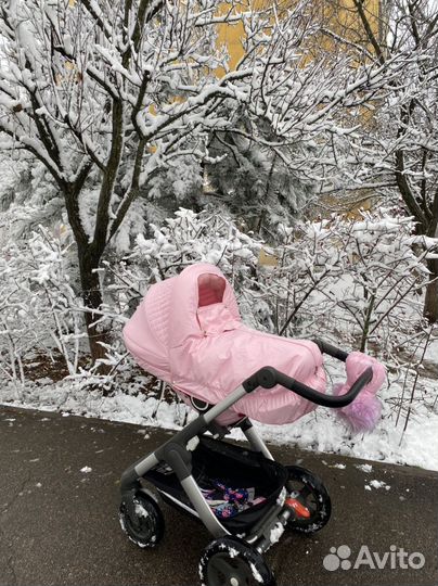 Зимний кит на коляску stokke