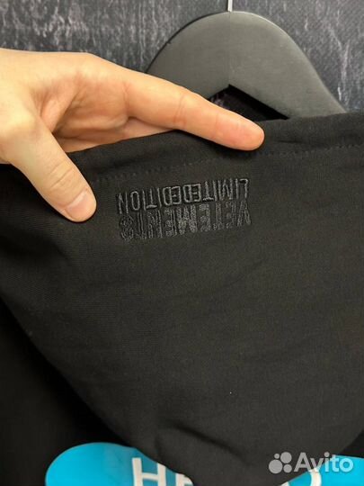 Худи Vetements Hello my name