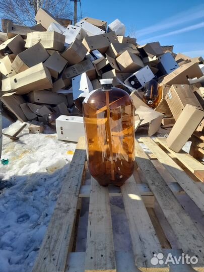 Пэт бутылка 30л из под пива
