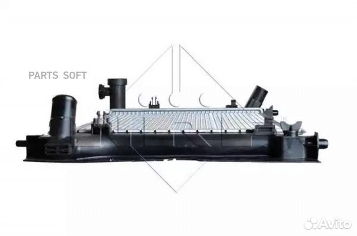 Радиатор toyota corolla 01- 1.6