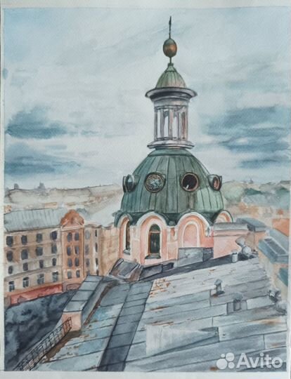 Картина акварельная 