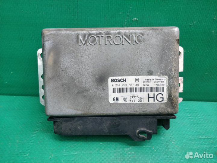 Блок управления двигателем Opel Omega универсал