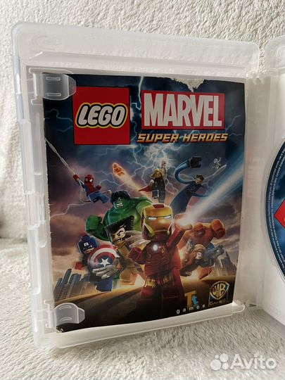 Lego marvel super heroes (PS3) игра диск