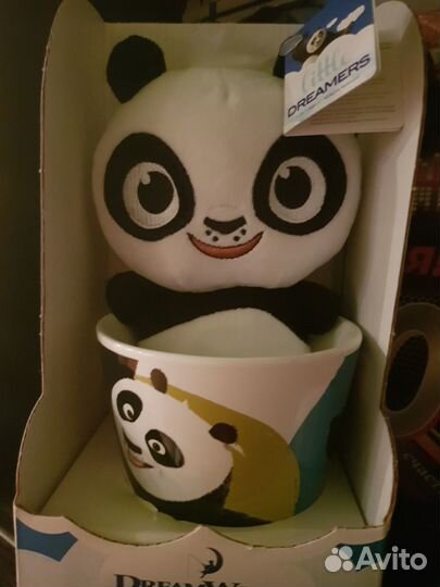 Игрушка в кружке - Панда По