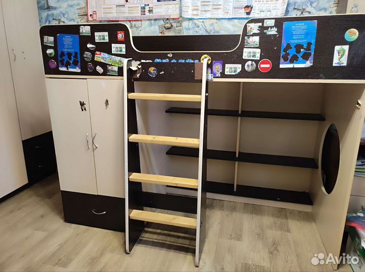 Кровать-чердак