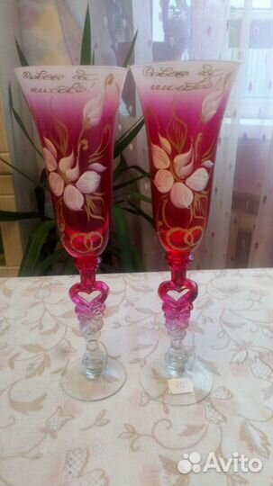 Фужеры свадебные