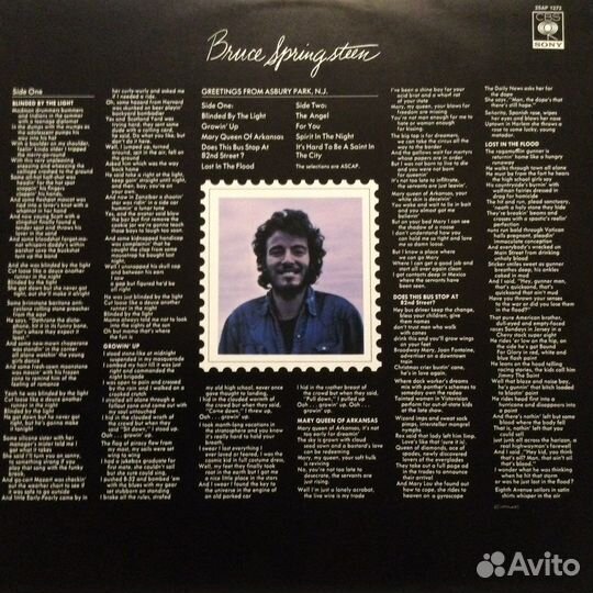 Bruce Springsteen/Greetings From.1984,Japan