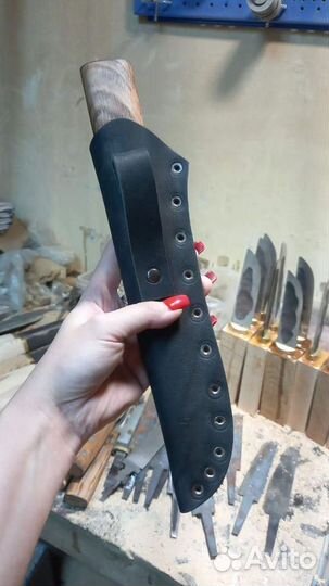 Нож якутский ручной работы