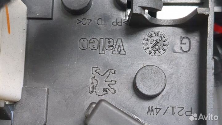 Фонарь (задний) Peugeot 407, 2009