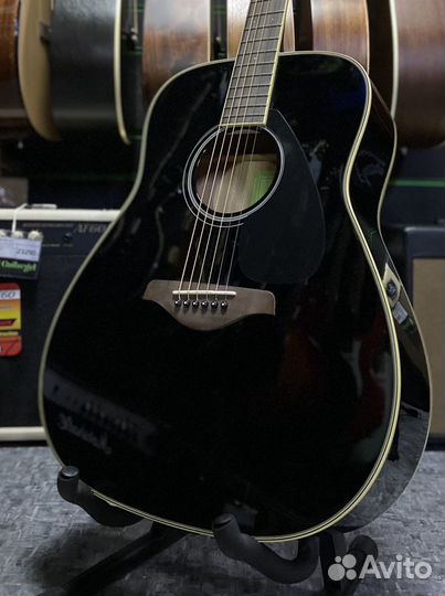 Yamaha FG820 черная акустическая гитара новая