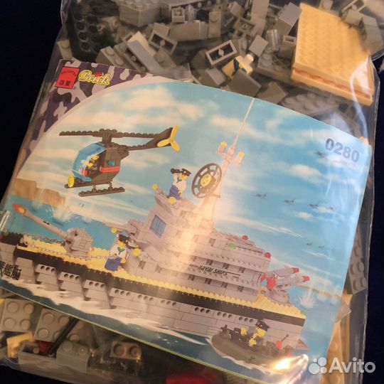 Конструктор для детей: 5 наборов Brick + Lego