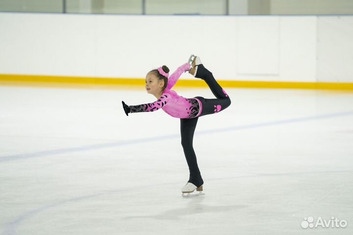 Костюм для фигурного катания Розовая пантера