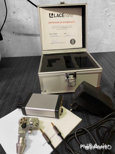 Lacenano тату машинка с бесколлекторным мотором