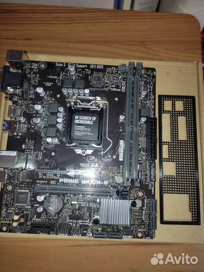 Материнская плата Asus prime h410m-r