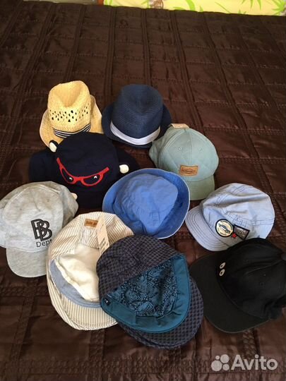 Панамы, кепки для мальчика
