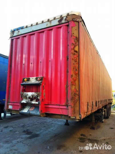 Полуприцеп бортовой МАЗ 9758, 2001