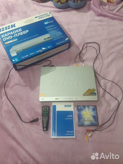 Караоке, DVD-плеер dv412si