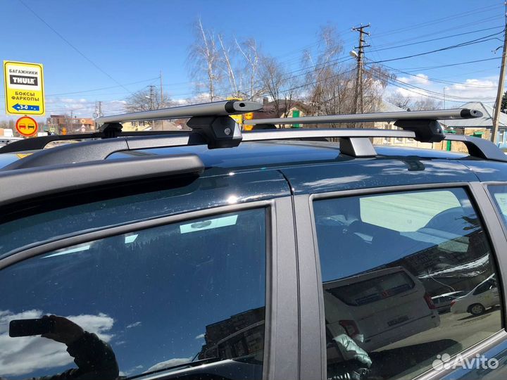 Багажник на рейлинги niva trevel (крыло)