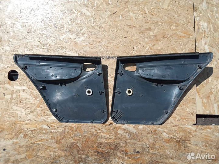 Дверные карты задние пара Lanos