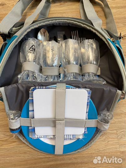 Набор для пикника/корзина для пикника новый