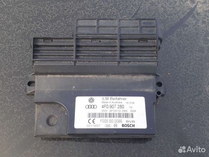 Блок управления бортовой сетью Audi Q7 4L